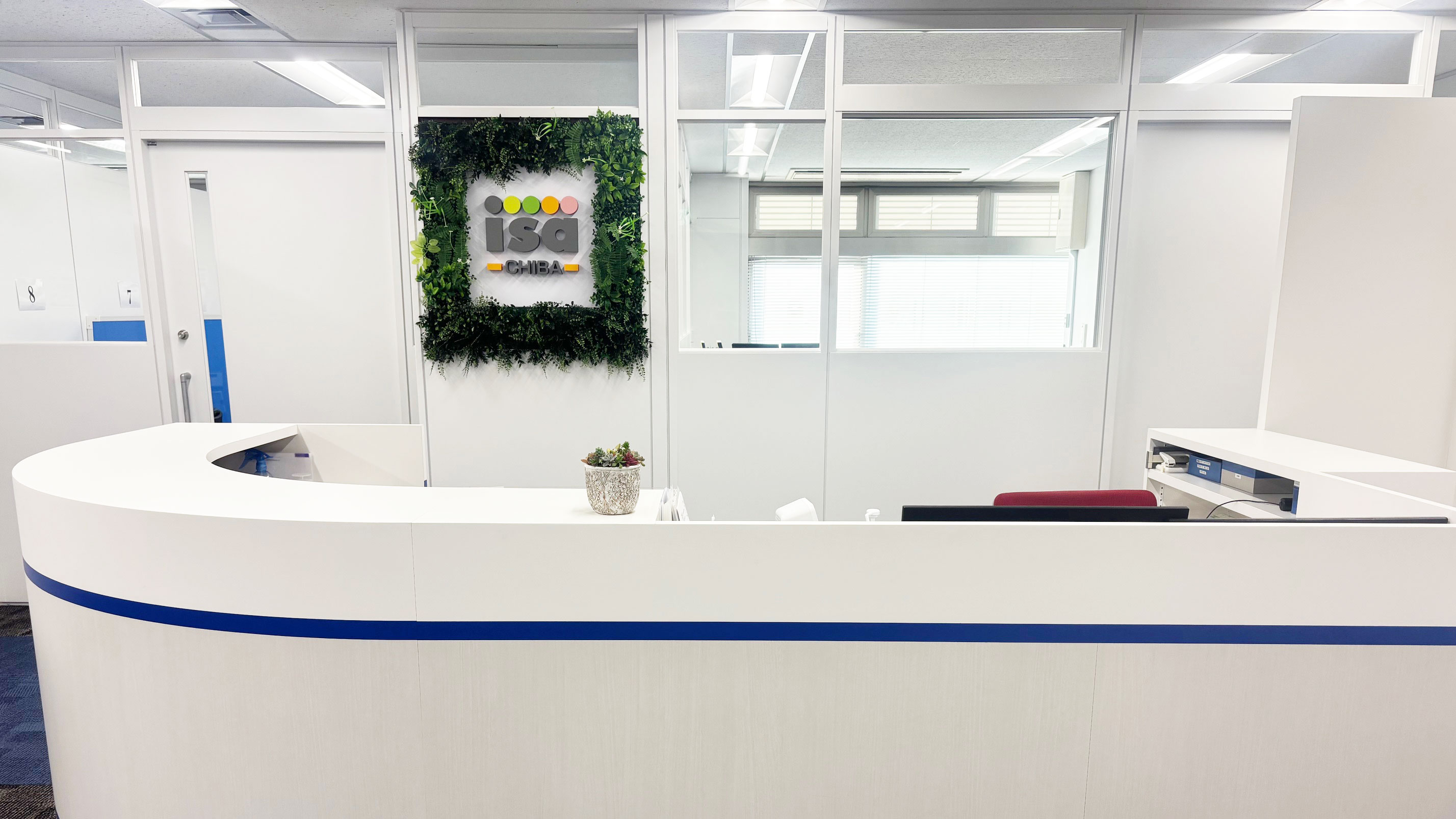 千葉教室の受付画像